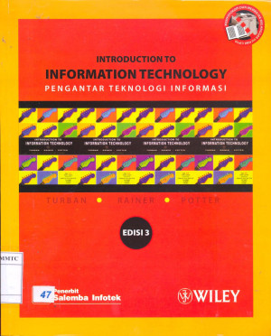 Image of Introduction To Inforomation Technology = Pengantar Teknologi Informasi