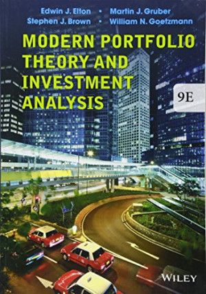 Image of Modern Portofolio Theory And Investment Analysis