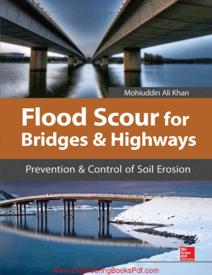 Image of Flood Scour for Bridges and Haighways: Prevention and control of soil erosion