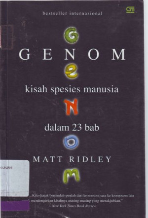 Image of GENOM, Kisah Spesies Manusia dalam 23 Bab