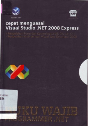 Image of Cepat menguasai Visual Studio. NET 2008 Express