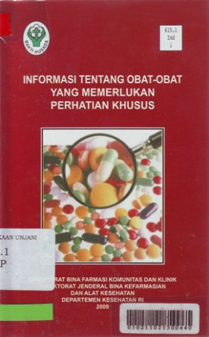 Image of Informasi tentang Obat-obatan yang Memerlukan Perhatian Khusus