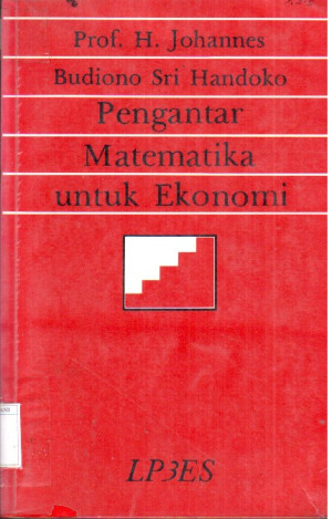 Image of Pengantar Matematika untuk Ekonomi
