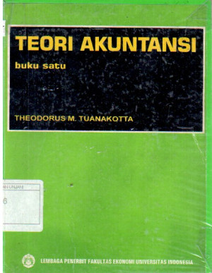 Image of Teori Akuntansi,  buku satu, Jilid : 1.
